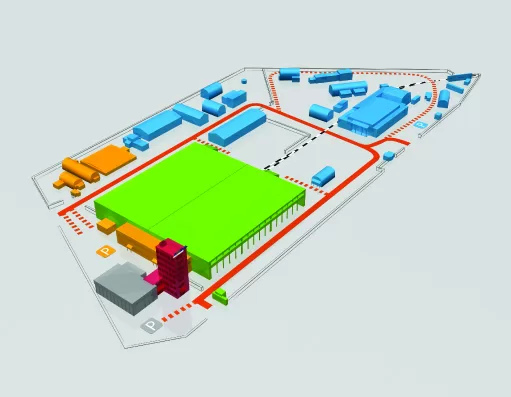 3D teritorijas plāns
