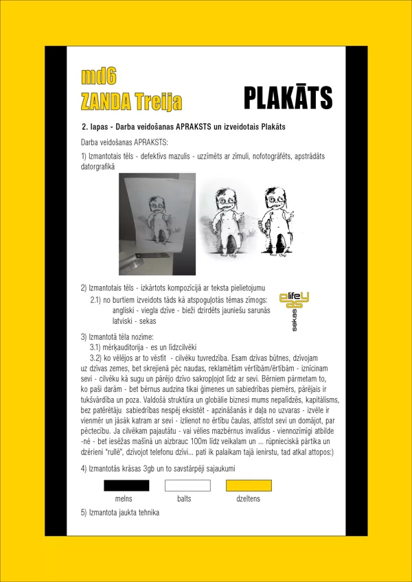 darba apraksts